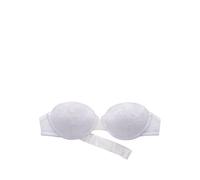 Schalen-BH LASCANA, Damen, Gr. 80, Cup B, weiß, Spitze, Obermaterial: 54% Polyester, 40% Polyamid, 6% Elasthan, BHs Bandeau-BH BH Trägerlose-BH Bügel-BH Schalen-BH, mit transparentem Rückenteil und ab