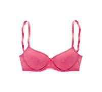 Schalen-BH LASCANA "Luciana" Gr. 85, Cup D, pink, Damen, Spitze, Obermaterial: 89% Polyamid, 11% Elasthan, BHs, aus zarter Spitze, Dessous (71358845-85) pink