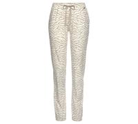LASCANA Schlafhose Damen ecru-nougat Gr.32/34