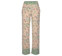 LASCANA Schlafhose Damen rosa-schilfgrün Gr.32/34