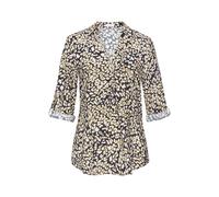 LASCANA Schlupfbluse Damen navy leo Gr.46