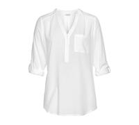 Schlupfbluse LASCANA Gr. 46, weiß Damen Blusen (47682009-46) weiß