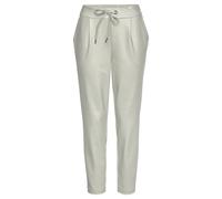Schlupfhose LASCANA, Damen, Gr. 40, N-Gr, grün, Jersey, Obermaterial: 86% Polyester, 10% Viskose, 4% Elasthan, unifarben, casual, figurumspielend knöchellang, Hosen, mit Taschen, Jogginghose, elegant-