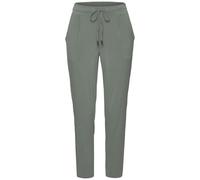Schlupfhose LASCANA, Damen, Gr. 44, N-Gr, grün (jade), Jersey, Obermaterial: 95% Polyester, 5% Elasthan, unifarben, figurumspielend knöchellang, Hosen Schlupfhose, aus glatter Jerseyqualität, leichte