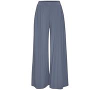 Schlupfhose LASCANA "Extra Weit", Damen, Gr. 40/42, N-Gr, jeans, Single Jersey, Obermaterial: 93% Polyester, 7% Elasthan, unifarben, weit lang, Hosen Schlupfhose, mit extraweit geschnittenen Beinen (4