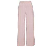 Schlupfhose LASCANA, Damen, Gr. 40/42, N-Gr, mauve, Obermaterial: 95% Polyester, 5% Elasthan, unifarben, Basic, lang, Hosen Schlupfhose, in Plisseestruktur (67925555-40) mauve