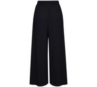 Schlupfhose LASCANA, Damen, Gr. 36/38, N-Gr, schwarz, Obermaterial: 95% Polyester, 5% Elasthan, unifarben, Basic, sehr weit, Hosen Schlupfhose, in weiter Form, mit Plisseefalten (72096032-36) schwarz