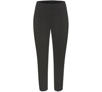 Schlupfhose LASCANA, Damen, Gr. 38, N-Gr, schwarz, Cru00eape, Obermaterial: 95% Polyester, 5% Elasthan, unifarben, modisch, figurumspielend 7/8-Länge, Hosen, mit praktischen Eingriffstaschen, elegante