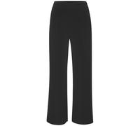 Schlupfhose LASCANA "mit lockerem, weitem Bein", Damen, Gr. 44, N-Gr, blau (schwarz), Single Jersey, Obermaterial: 95% Polyester, 5% Elasthan. Einsatz: 95% Polyester, 5% Elasthan, unifarben mit Farbei