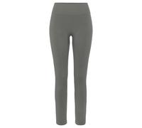 Seamless Leggings LASCANA "- Po Push Up Leggings" Gr. XS (32/34), N-Gr, grün Damen Hosen Leggings mit Rippstruktur und Shapingeffekt, Sporthose, Sportleggings (11548948-XS)