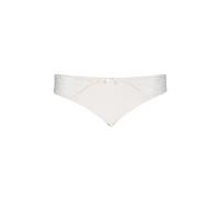 Lascana Slip NUANCE Damen Microtouch mit Spitzeneinsätzen Beige 36/38 – 85% Polyamid, 15% Elasthan