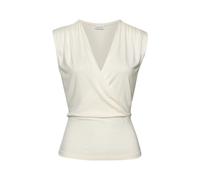 Shirttop LASCANA Gr. 32/34, gelb (vanille) Damen Tops (96673634-32) vanille