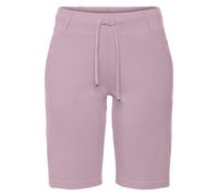Shorts LASCANA, Damen, Gr. 42, N-Gr, rosa (altrosa), Sweatware, Obermaterial: 70% Viskose, 25% Polyamid, 5% Elasthan, unifarben, modisch, Basic ca. Mitte Oberschenkel, Hosen Homewear Hose, mit seitlic