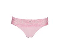 String LASCANA "Wanda Dessous", Damen, Gr. 44/46, rosa (pink, rose), Microtouch, Obermaterial: 80% Polyamid, 12% Polyester, 8% Elasthan, Unterhosen String, mit Stickerei Spitze in blumiger Optik (3204