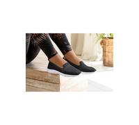 Slipper LASCANA Gr. 38, schwarz Damen Schuhe Slip ons herausnehmbarer Innensohle, Halbschuh, ultraleichter Sneaker, VEGAN (36367058-38)