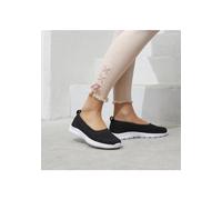 Sneaker Ballerinas LASCANA Gr. 40, schwarz Damen Schuhe Sneaker ultraleichter Slipper,Freizeitschuh aus Mesh, weicher Innensohle VEGAN (24379643-40)