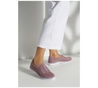 Sneaker LASCANA Gr. 35, rosa (altrosa) Damen Schuhe Sneaker Slipper, Halbschuh, zum Reinschlüpfen, leichtes Meshmaterial VEGAN (87803301-35)