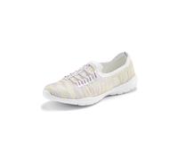 Sneaker LASCANA, Damen, Gr. 37, gelb, pink meliert, Obermaterial: 100% Textilmaterial. Futter: 100% Textilmaterial. Decksohle: 100% Textilmaterial. Laufsohle: 100% Synthetik, meliert, mehrfarbig, spor