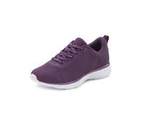 Sneaker LASCANA, Damen, Gr. 36, lila, Obermaterial: 100% Textilmaterial. Futter: 100% Textilmaterial. Decksohle: 100% Textilmaterial. Laufsohle: 100% Synthetik, unifarben, sportlich, Schuhe, Schnürhal