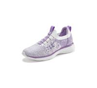 Sneaker LASCANA "Slipper, Halbschuh", Damen, Gr. 37, lila, Obermaterial: 100% Textilmaterial. Decksohle: 100% Textilmaterial. Futter: 100% Textilmaterial. Laufsohle: 100% Synthetik, unifarben mit Farb