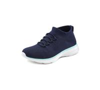 Sneaker LASCANA Gr. 40, blau (marine) Damen Schuhe Sneaker Slipper, Halbschuh, ultraleicht und bequem zum Reinschlüpfen VEGAN (16153061-40)