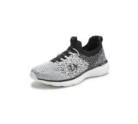 Sneaker LASCANA "Slipper, Halbschuh", Damen, Gr. 38, schwarz, Obermaterial: 100% Textilmaterial. Futter: 100% Textilmaterial. Decksohle: 100% Textilmaterial. Laufsohle: 100% Synthetik, unifarben mit F