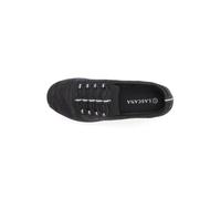 Sneaker LASCANA "Slipper, Halbschuh, leichtes Meshmaterial", Damen, Gr. 39, schwarz (schwarz meliert), Obermaterial: 100% Textilmaterial. Decksohle: 100% Textilmaterial. Futter: 100% Textilmaterial. L