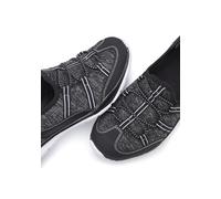 Sneaker LASCANA Gr. 44, schwarz-weiß (schwarz, weiß) Damen Schuhe Damenschuh Slip-on-Sneaker Sneaker Sneakerballerina Sommerschuh Bestseller (99859939-44) schwarz, weiß