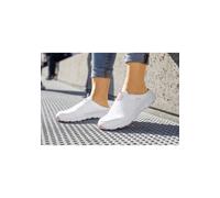 Slip-On Sneaker LASCANA, Damen, Gr. 41, weiß (weiß, rose), Obermaterial: 100% Textilmaterial. Futter: 100% Textilmaterial. Decksohle: 100% Textilmaterial. Laufsohle: 100% Synthetik, unifarben, casual,