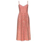 Sommerkleid LASCANA Gr. 36, N-Gr, rot (rot, creme, bedruckt) Damen Kleider (62172630-36) rot, creme, bedruckt