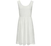Spitzenkleid LASCANA, Damen, Gr. 38, N-Gr, weiß, Spitze, Single Jersey, Obermaterial: 98% Polyamid, 2% Elasthan. Futter: 95% Viskose, 5% Elasthan, unifarben, festlich, figurumspielend ca. Mitte Obersc