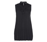 LASCANA Spitzentop Damen schwarz Gr.40/42