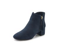 Stiefelette LASCANA, Damen, Gr. 40, blau, Obermaterial: 100% Textilmaterial. Futter: 100% Textilmaterial. Decksohle: 100% Lederimitat. Laufsohle: 100% Synthetik, unifarben, Schuhe, Stiefel, Boots mit