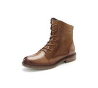 Stiefelette LASCANA "Boots", Damen, Gr. 40, braun (camelfarben), Obermaterial: 100% Rindsleder. Futter: 100% Schafsleder. Decksohle: 100% Schafsleder. Laufsohle: 100% Synthetik, unifarben, casual, Sch