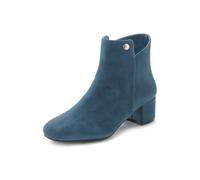 Stiefelette LASCANA "Sommerstiefelette", Damen, Gr. 41, blau (petrol), Obermaterial: 100% Textilmaterial. Decksohle: 100% Textilmaterial. Futter: 100% Textilmaterial. Laufsohle: 100% Synthetik, unifar