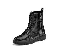 Stiefelette LASCANA, Damen, Gr. 37, schwarz, Obermaterial: 100% Lederimitat. Futter: 100% Textilmaterial. Decksohle: 100% Textilmaterial. Laufsohle: 100% Synthetik, unifarben, metallic, casual, Schuhe