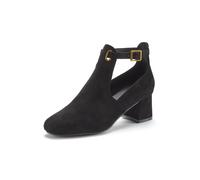 Stiefelette LASCANA, Damen, Gr. 42, schwarz, Obermaterial: 100% Textilmaterial. Decksohle: 100% Lederimitat. Futter: 100% Lederimitat. Laufsohle: 100% Synthetik, unifarben, Schuhe Stiefelette, Stiefel