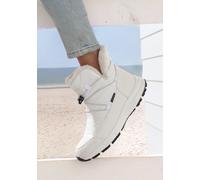 Stiefelette LASCANA "Outdoorstiefel, Winterstiefelette", Damen, Gr. 38, weiß, Obermaterial: 100% Textilmaterial. Decksohle: 100% Textilmaterial. Futter: 100% Textilmaterial. Laufsohle: 100% Synthetik,