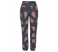 LASCANA Strandhose Damen marine-rosé-bedruckt Gr.42