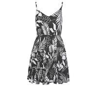 LASCANA Strandkleid Damen schwarz-weiß bedruckt Gr.46