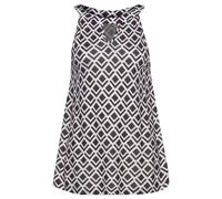 LASCANA Strandtop Damen marine-weiß-bedruckt Gr.32/34