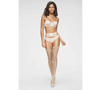 LASCANA Strapsstrümpfe Damen 2x sun Gr.56/58