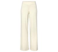 Strickhose LASCANA "-Loungehose" Gr. 40/42, N-Gr, beige (cream) Damen Hosen (88885320-40) cream