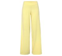Strickhose LASCANA "-Loungehose" Gr. 32/34, N-Gr, gelb Damen Hosen (48370719-32) gelb