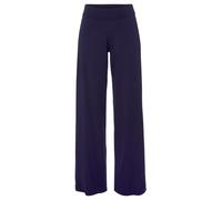Strickhose LASCANA "-Loungehose" Gr. 36/38, N-Gr, blau (marine) Damen Hosen (91219053-36) marine