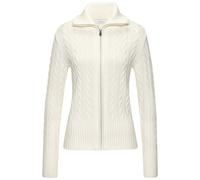 Strickjacke LASCANA, Herren, Gr. 36/38, creme, Strick, Obermaterial: 50% Baumwolle, 50% Polyacryl, unifarben, figurumspielend hüftlang, Strickjacken Strickjacke (54048217-36) creme