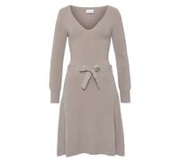 Strickkleid LASCANA Gr. 38, N-Gr, beige (beige meliert) Damen Kleider (67286322-38) beige meliert