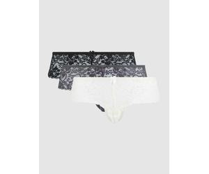 LASCANA String aus Spitze im 3er-Pack in Ecru, Größe 36-38