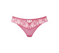 String LASCANA "Alicia", Damen, Gr. 32/34, pink, Microtouch, Obermaterial: 84% Polyamid, 16% Elasthan, Unterhosen, mit schönem Bund aus feiner Spitze (77903462-32) pink