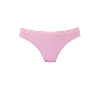 String LASCANA "Freya", Damen, Gr. 40/42, pink, Spitze, Obermaterial: 85% Polyamid, 15% Elasthan, Unterhosen String, aus Spitze in Leo-Optik mit modischem Bund, sexy Dessous (36521768-40)
